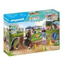 PLAYMOBIL 71355 Zoe & Blaze avec parcours d'obstacles, Horses of Water