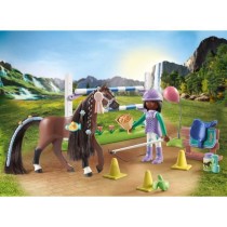 PLAYMOBIL 71355 Zoe & Blaze avec parcours d'obstacles, Horses of Water