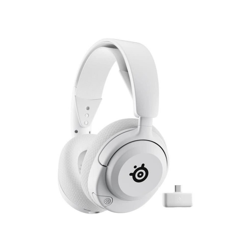 Casque Gaming Sans fil - STEELSERIES - Arctis Nova 5 - Blanc