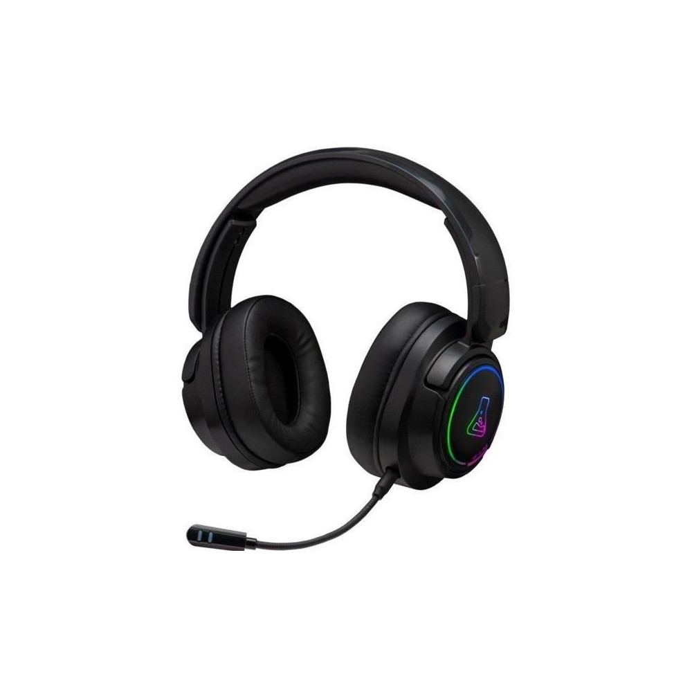 Casque Gamer sans fil - The G-Lab - KORP IRIDIUM - Microphone - RGB -