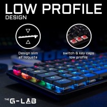 Clavier Gamer - The G-Lab - KEYZ PLATINIUM - Mécanique (Switch Rouge)