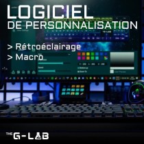 Clavier Gamer - The G-Lab - KEYZ PLATINIUM - Mécanique (Switch Rouge)