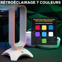 Support pour Casque/Micro-Casque - THE G-LAB - K-STAND RADO - RGB USB