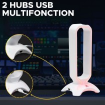 Support pour Casque/Micro-Casque - THE G-LAB - K-STAND RADO - RGB USB