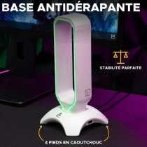 Support pour Casque/Micro-Casque - THE G-LAB - K-STAND RADO - RGB USB