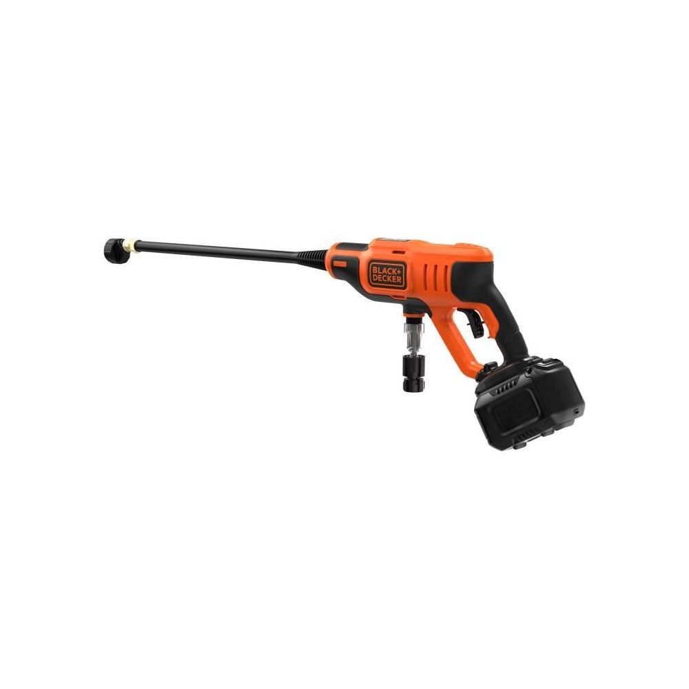 BLACK+DECKER Nettoyeur a Pression 18 V BCPC18D1-QW avec 5 Accessoires,