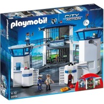 PLAYMOBIL 6919 Commissariat de Police avec prison, City Action, Les po