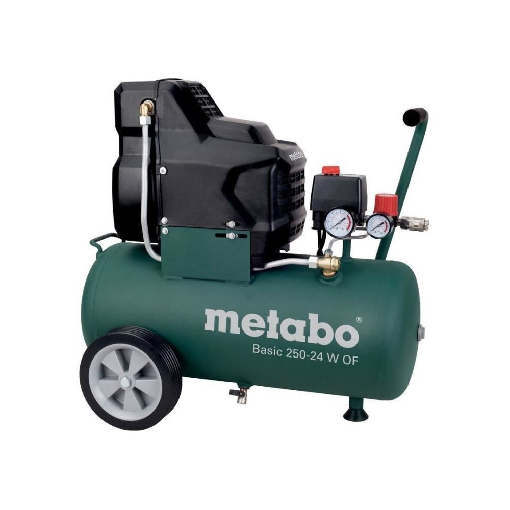 Compresseur - METABO - Basic 250-24 W OF - Raccord rapide universel -