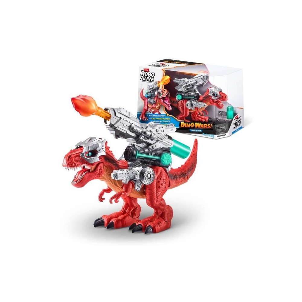 Dino Robotique - ZURU - Dino Wars Giant Battling T-Rex - Mega-Rex avec