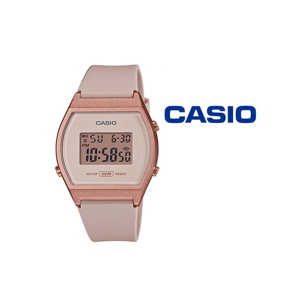 Montre Femme CASIO Collection Rose - Étanche 3 ATM - Chronometre - Co