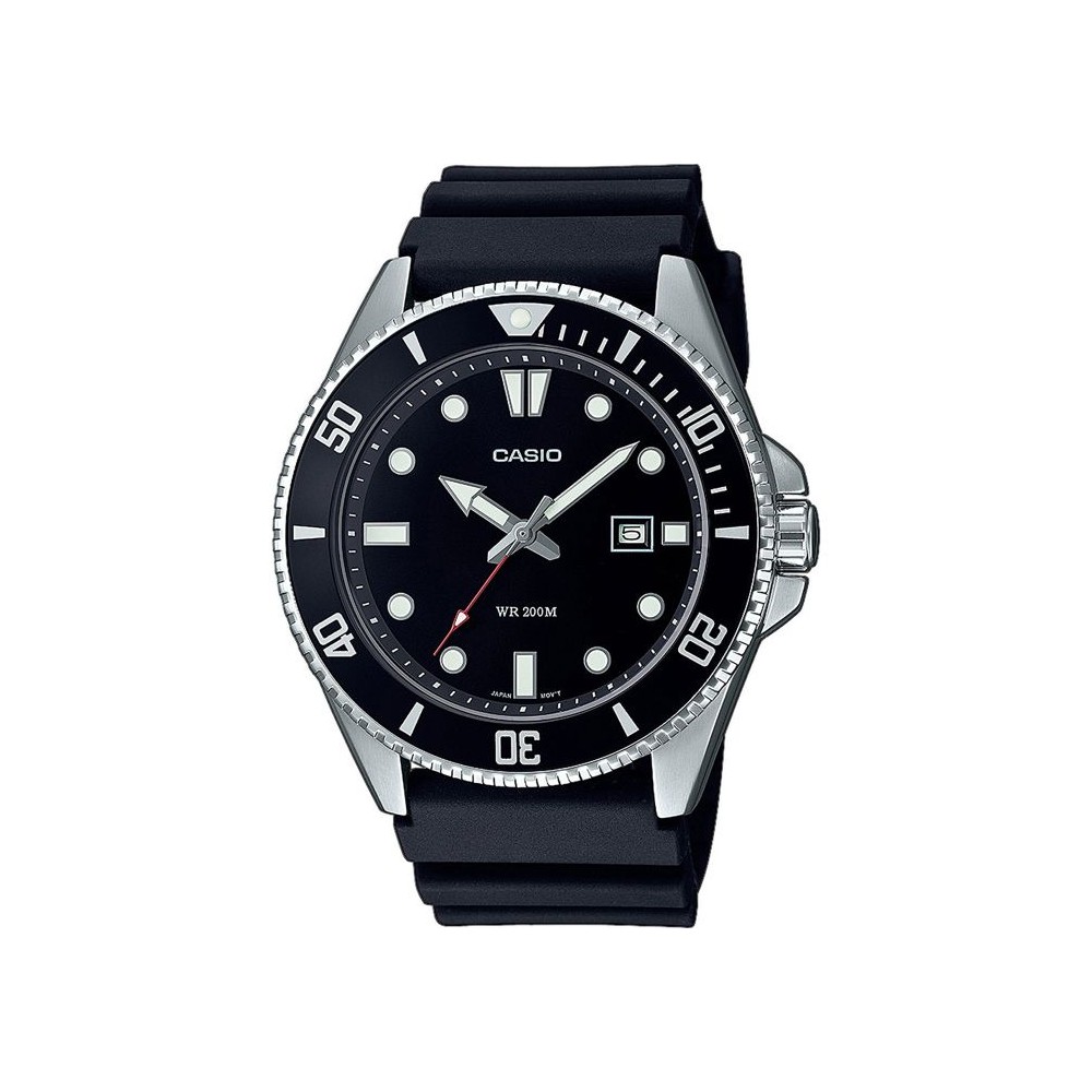 Montre - CASIO - Collection Homme - Noir - Acier - Étanchéité 20 ba