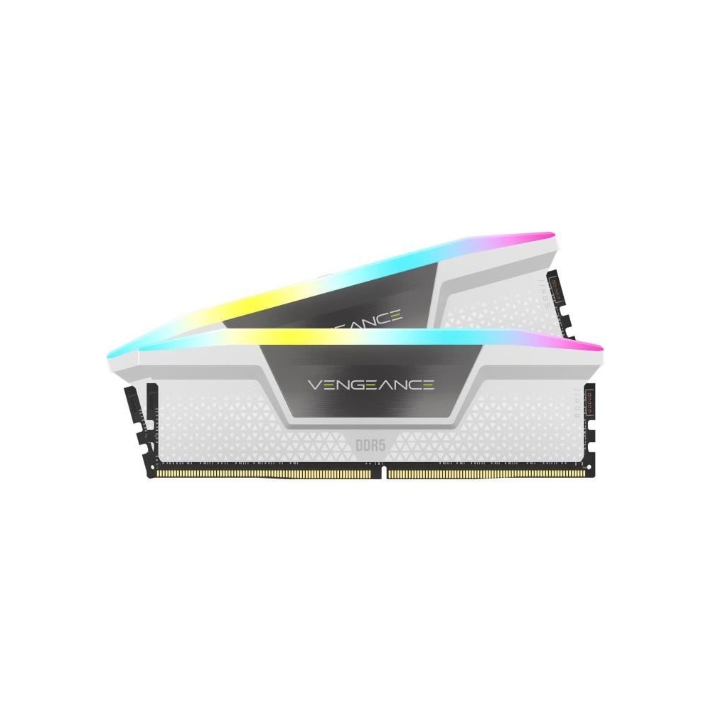 CORSAIR Vengeance RGB DDR5 - 32GB 2x16GB DIMM - 5200MHz - Unbuffered,