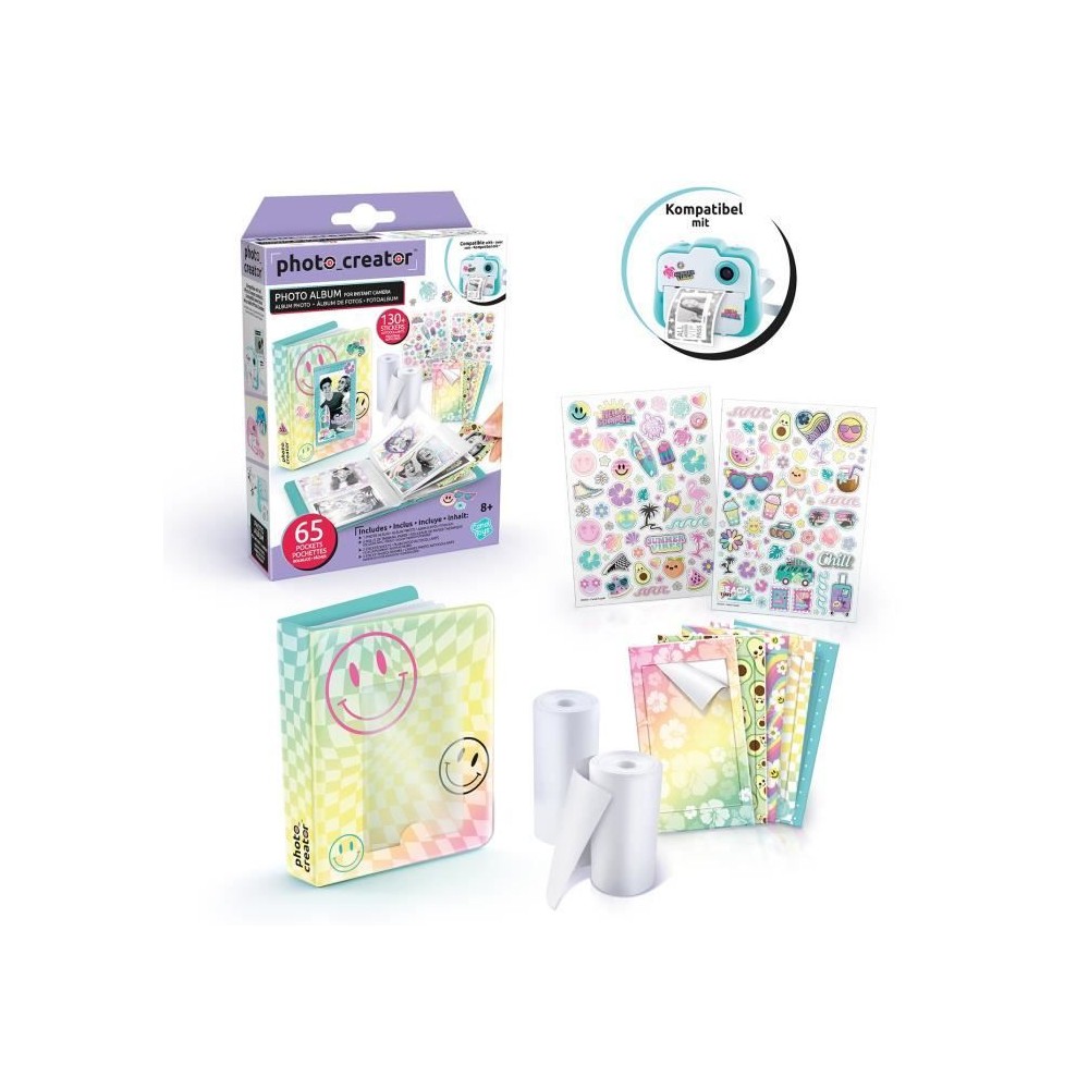 Canal Toys Coffret Album Photo pour appareil photo a impression instan