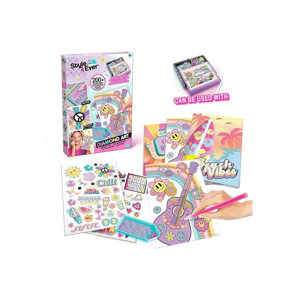 Canal Toys - STYLE 4 EVER - Kit de Diamant'art - Compatible avec le Di