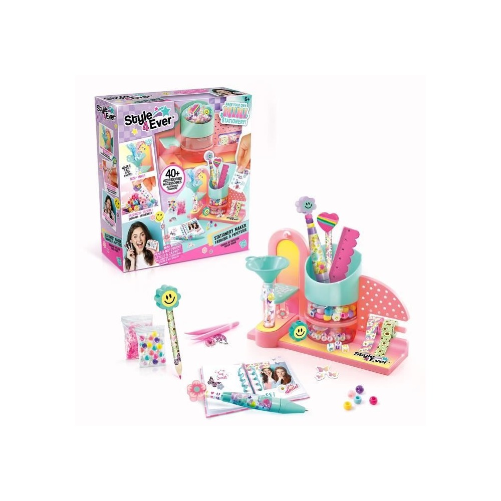 Canal Toys - STYLE 4 EVER - Mini Fabrique a papeterie: mini stylos, cr