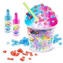 Canal Toys - SO SLIME DIY - Slime Ice Mega Cup - Avec 2 colorants parf