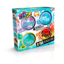 Canal Toys - SO SLIME DIY - Xtra Sensation Multipack- Avec 4 slimes a