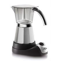 Cafetiere électrique DELONGHI EMKM6B Alicia Plus - Blanc - 6 tasses -