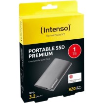 Disque dur SSD externe - INTENSO - PREMIUM - 1 To - Gris