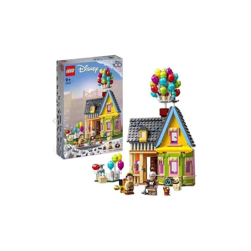 LEGO Disney et Pixar 43217 La Maison de « La-haut », Jouet 100eme An