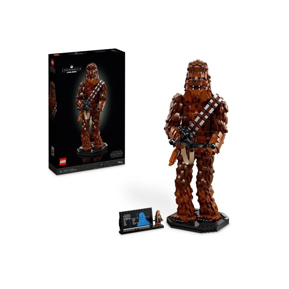 LEGO Star Wars 75371 Chewbacca, Kit de Modélisme Le Retour du Jedi po