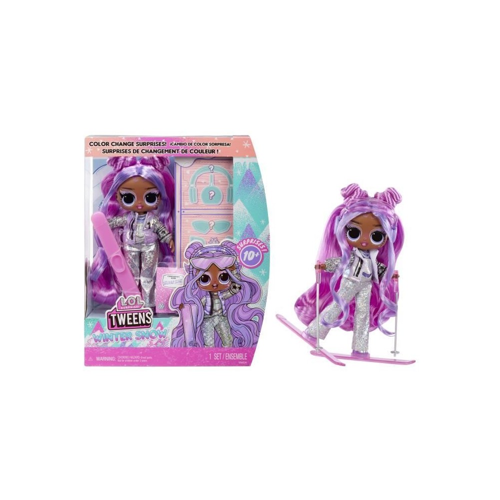 L.O.L. Surprise Poupée Tweens Winter Snow - Violet Snow - Des 4 ans