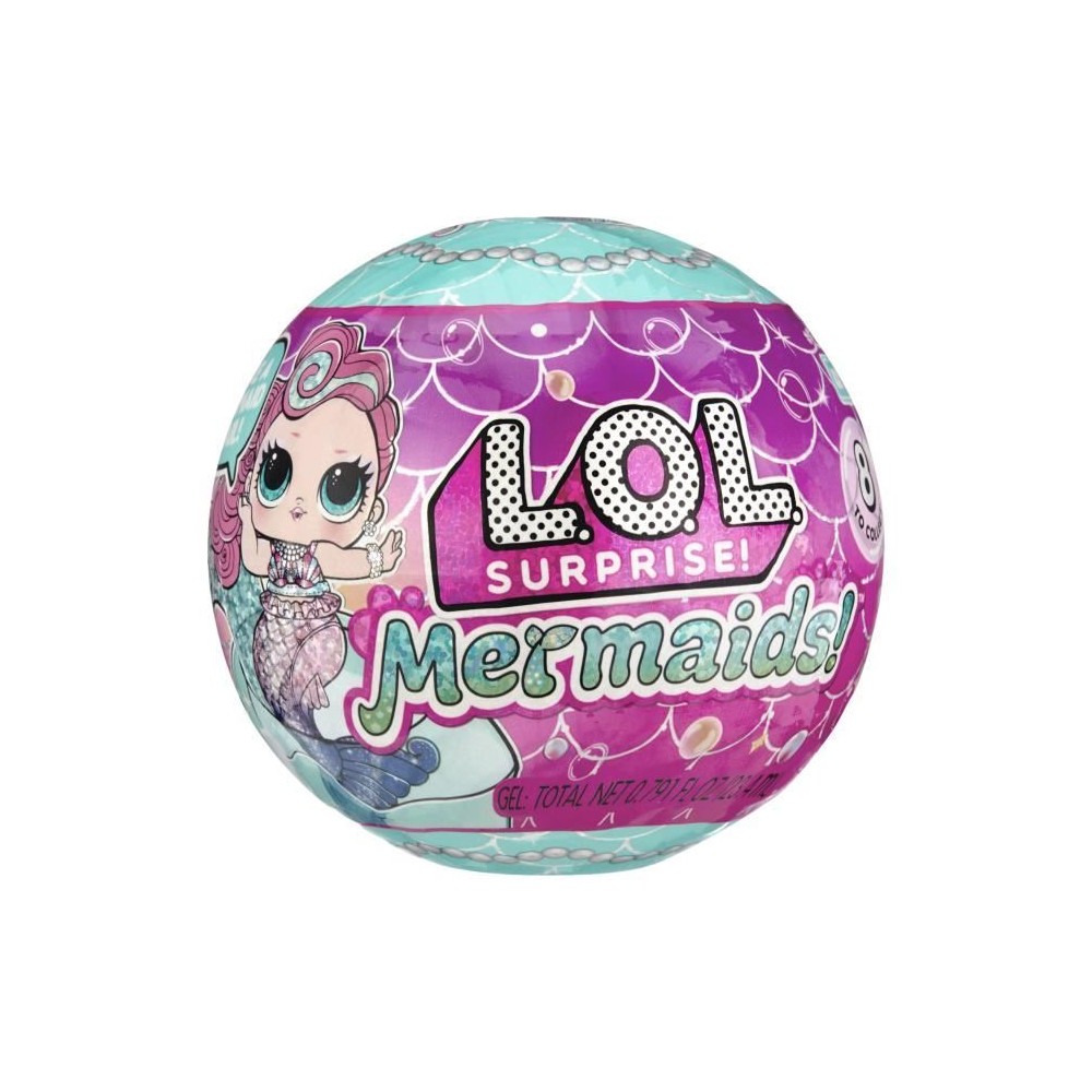 L.O.L. Surprise Mermaids 7,5cm - Des 3 ans