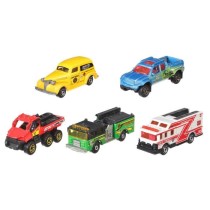 Matchbox - Pack de 5 Véhicules (modele aléatoire) - Petites Voitures