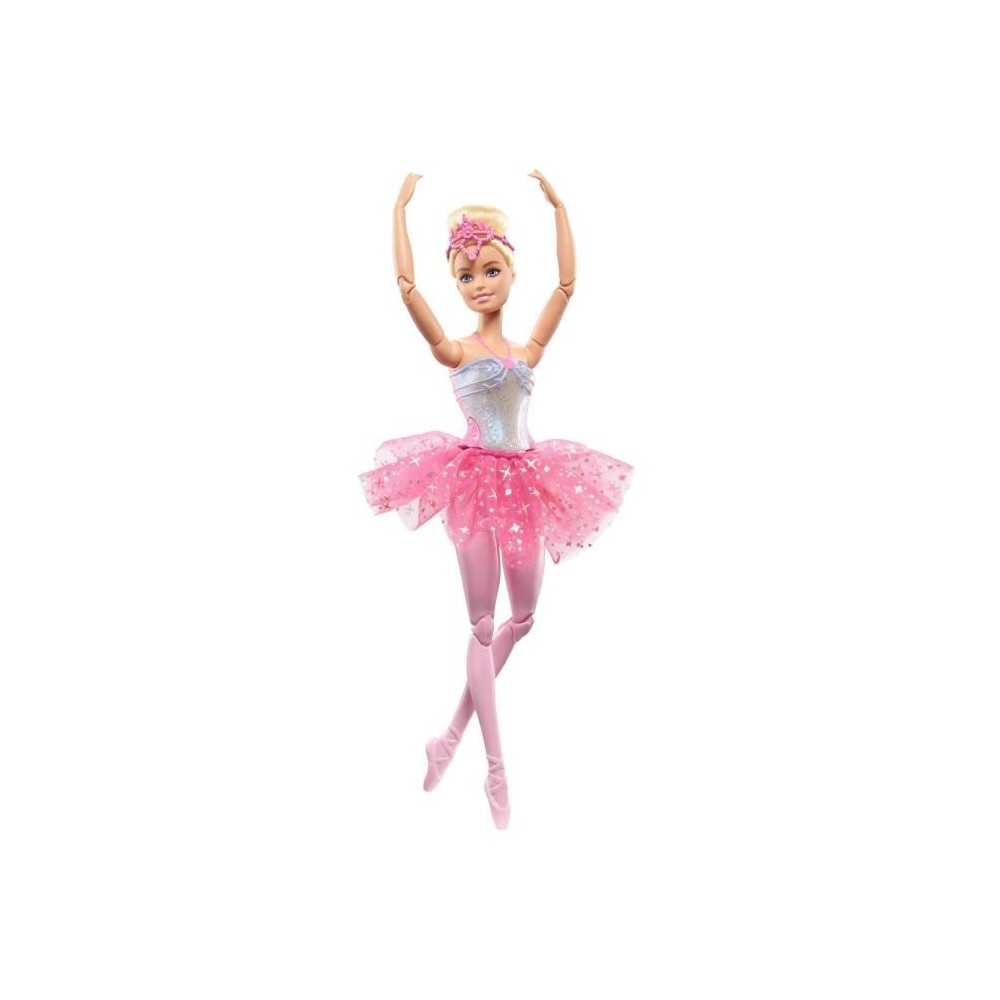 Barbie-Dreamtopia Ballerine Lumieres Scintillantes-Poupée blonde HLC2