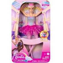 Barbie-Dreamtopia Ballerine Lumieres Scintillantes-Poupée blonde HLC2