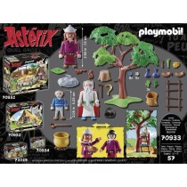 PLAYMOBIL 70933 Panoramix et chaudron de Potion Magique, Astérix, Adu