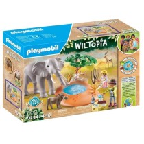 PLAYMOBIL 71294 Explorateurs avec animaux de la savane, Wiltopia, Avec