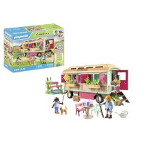 PLAYMOBIL 71441 Roulotte café boutique, Country La vie a la ferme, De