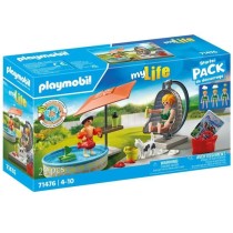 PLAYMOBIL 71476 StarterPack Maman et enfant avec fauteuil suspendu, My