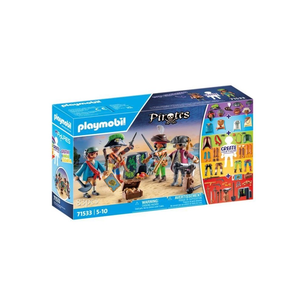 PLAYMOBIL 71533 My Figures : Pirates