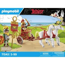 PLAYMOBIL 71543 Char romain et chevaux, Astérix, Avec 2 personnages d