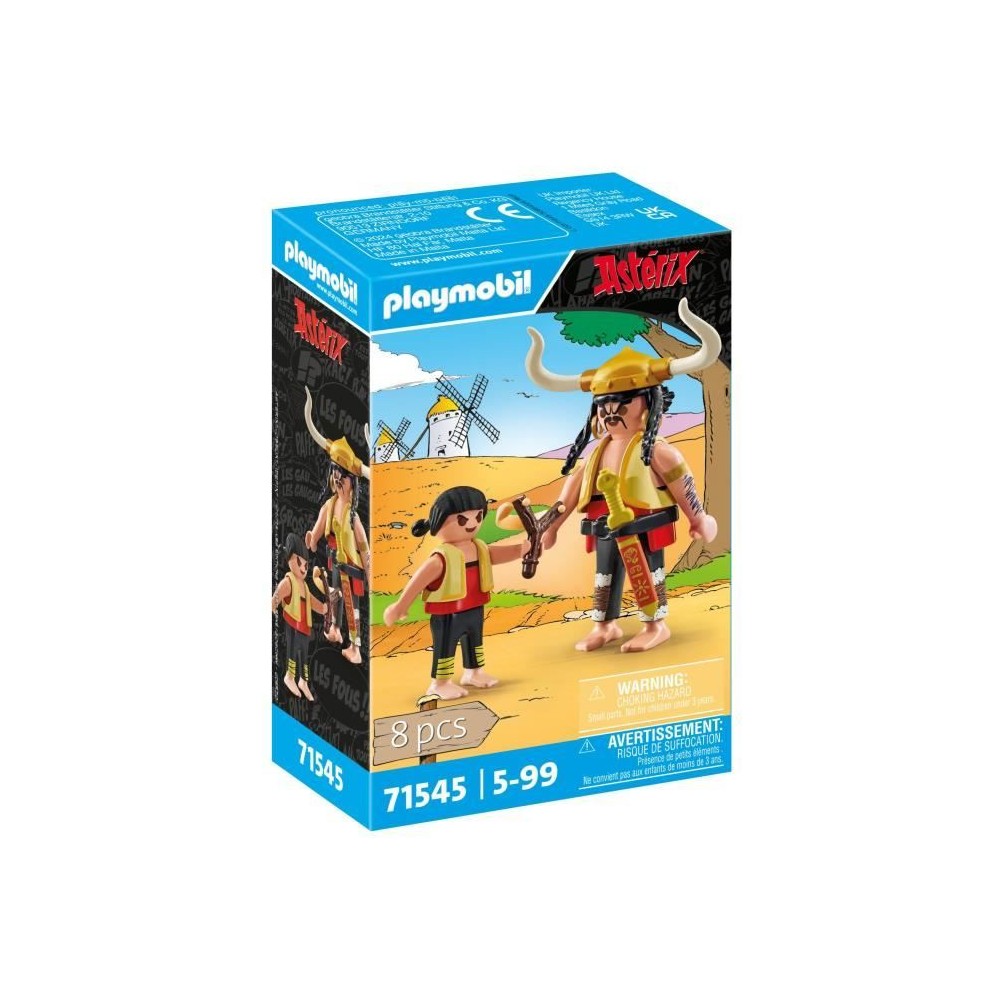 PLAYMOBIL 71545 Astérix : Soupalognon y Crouton et Pepe