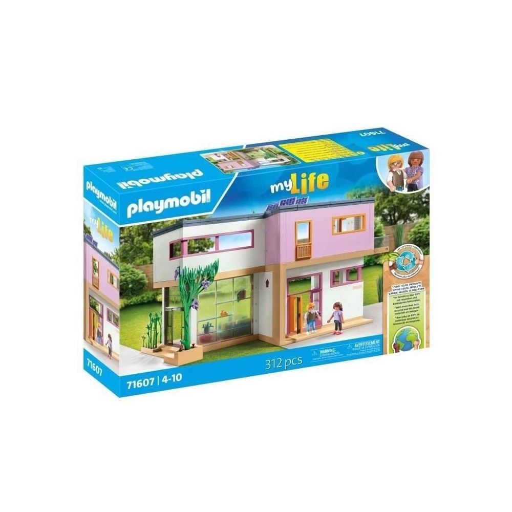 PLAYMOBIL 71607 Maison d'architecte, My Life, 326 pieces, Des 4 ans