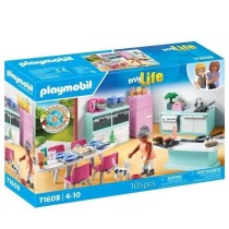 PLAYMOBIL 71608 Cuisine avec ilôt central, My life, Maison d'architec