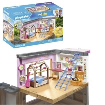 PLAYMOBIL 71610 Chambre d'enfant avec lit cabane, My Life Maison d'arc