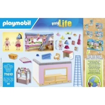 PLAYMOBIL 71610 Chambre d'enfant avec lit cabane, My Life Maison d'arc