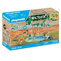 PLAYMOBIL 71624 Explorateurs avec animaux australiens, Wiltopia, 50 pi