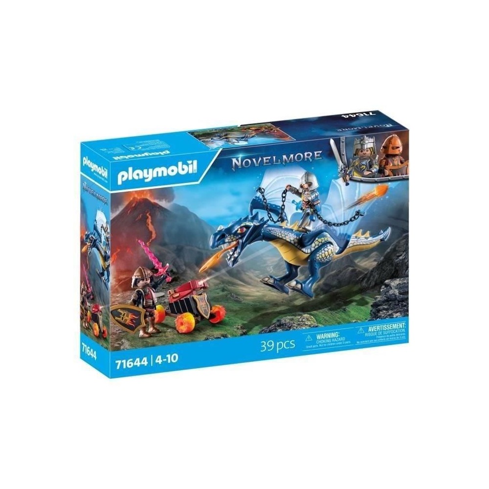 PLAYMOBIL 71644 Combattants avec dragons et canon, Novelmore, Dragon,