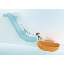 PLAYMOBIL Junior 71689 Toboggan aquatique et animaux marins Comprend u