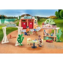 PLAYMOBIL 71424 Camping, Univers du Camping, avec une douche fonctionn