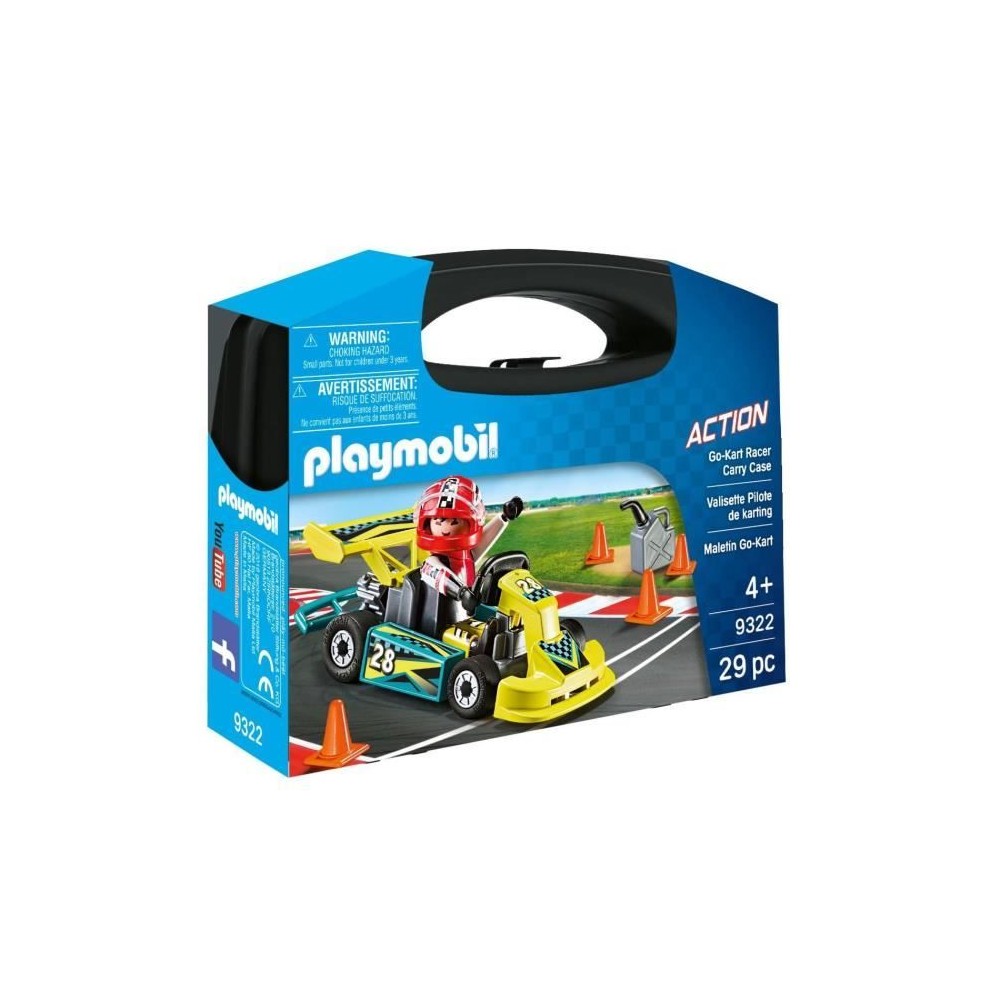 PLAYMOBIL 9322 Valisette Pilote de karting