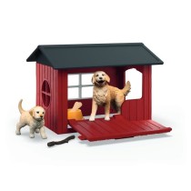 Coffret Niche avec Golden Retriever, SCHLEICH 42722 Farm World, Des 4