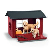 Coffret Niche avec Golden Retriever, SCHLEICH 42722 Farm World, Des 4