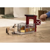 Coffret Box avec Jument Mustang, SCHLEICH 42724 Farm World, Des 4 ans