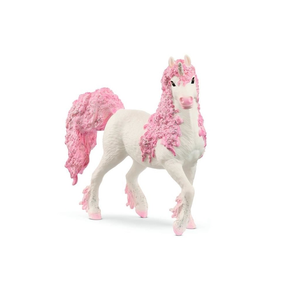 Figurine Jument Licorne fleurie, SCHLEICH 70831 Bayala, Des 4 ans